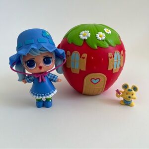 LOL Surprise x Strawberry Shortcake Blueberry Muffin scented doll